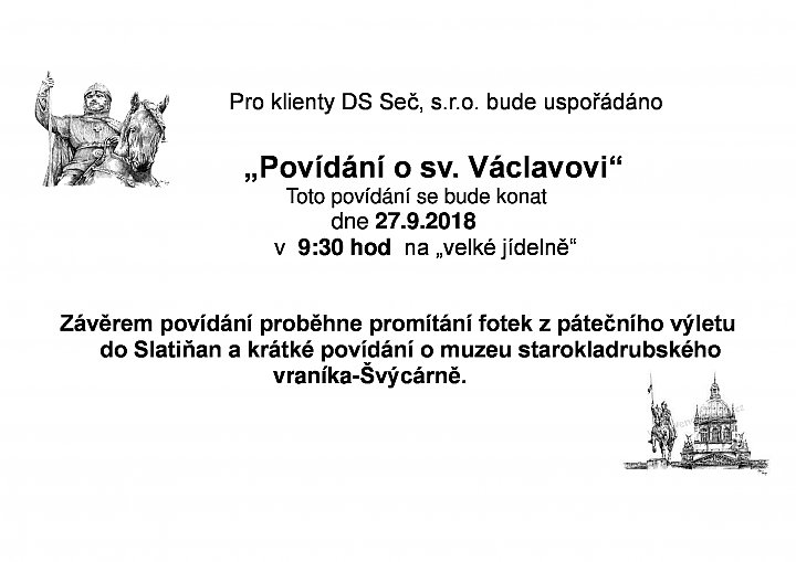 Povídání o sv. Václavovi